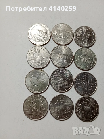 САЩ МОНЕТИ , снимка 2 - Нумизматика и бонистика - 53694108