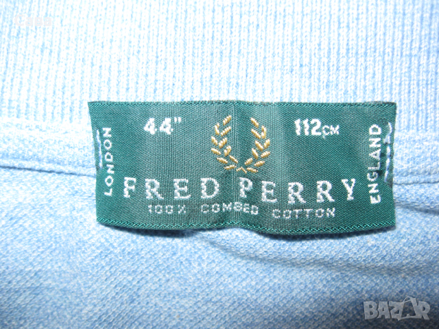 Блузи FRED PERRY  мъжки,Л-ХЛ, снимка 2 - Блузи - 44828638