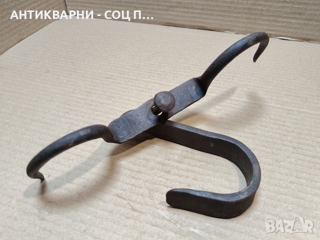 Стар Кован Ченгел За Дране На Животни. / НОМЕР 1729., снимка 6 - Антикварни и старинни предмети - 53849858