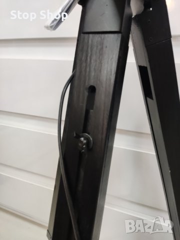 Лампа Дървена Индустриален стил, снимка 4 - Лампиони - 39348161