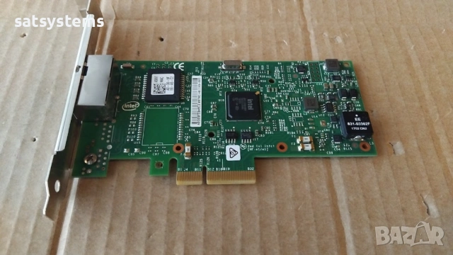 Dell 0V5XVT Intel i350-T2 Gigabit Dual Port PCI-E Server Adapter Card, снимка 5 - Мрежови адаптери - 53090875