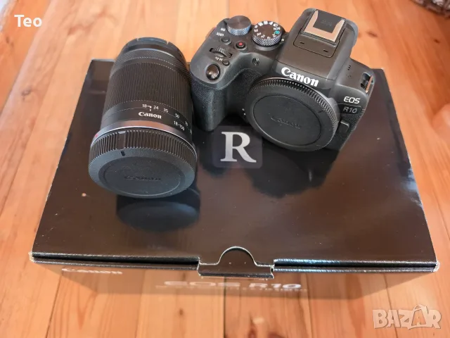 Фотоапарат Canon EOS R10 + обектив Canon RF-S 18-150mm, снимка 2 - Фотоапарати - 56010860