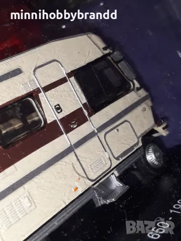 Mercedes Benz Camper Hymermobil Type 650 1985 1.43 Scale Hachette .Top top top  Model.!, снимка 18 - Колекции - 47340227