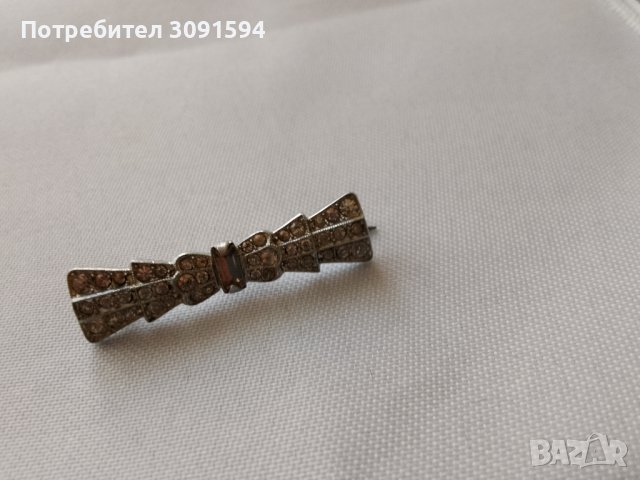 Брошка Арт Деко -1920г, снимка 7 - Антикварни и старинни предмети - 41442118