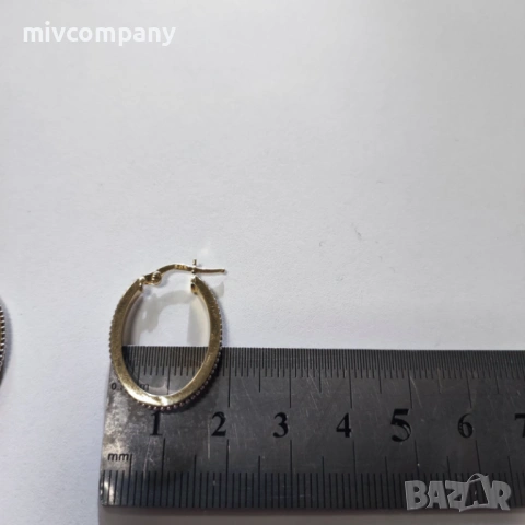 Златни обеци 2.24гр., снимка 3 - Обеци - 53260387