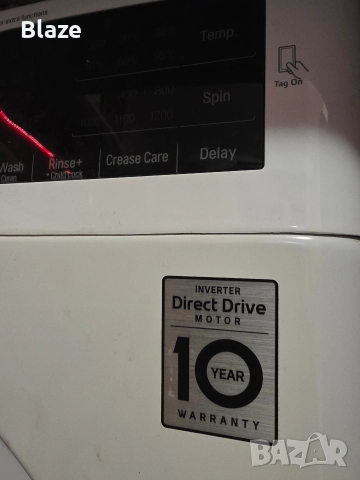 Пералня с сушилня LG F2J6HM0W, снимка 4 - Перални - 52640749