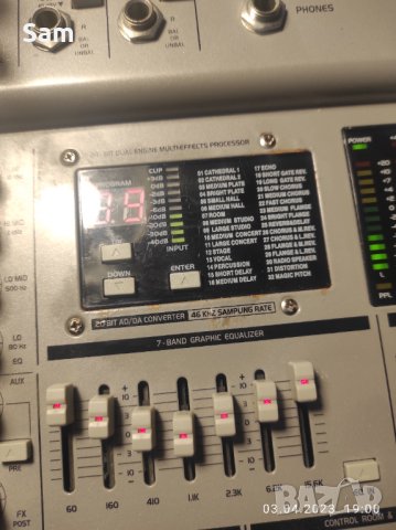 Смесител с усилвател , снимка 10 - Ресийвъри, усилватели, смесителни пултове - 40241302