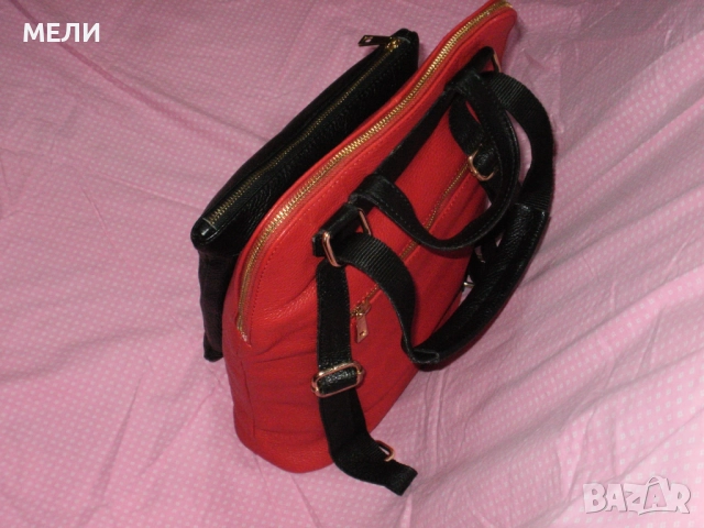 нова дамска раница естествена кожа, снимка 4 - Раници - 51811000