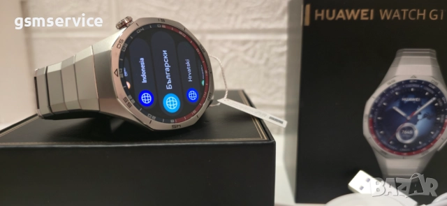 Huawei watch GT 5 pro 46mm. Titanium, снимка 2 - Смарт часовници - 51546717