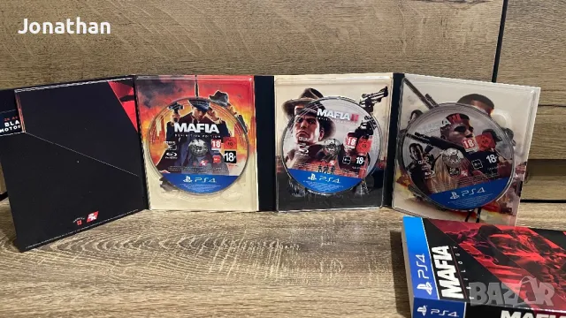 Mafia Trilogy (PS4), снимка 1 - Игри за PlayStation - 47517191