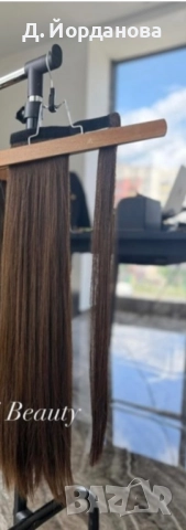 Опашка с кичур в кафяво, снимка 2 - Аксесоари за коса - 52567804