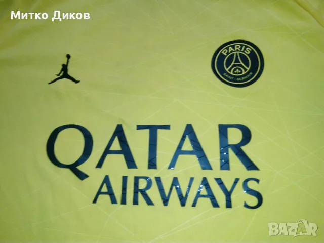 PSG маркова футболна тениска Найк Джордан размер ХЛ №10 Osman Dembelle, снимка 3 - Футбол - 55741863