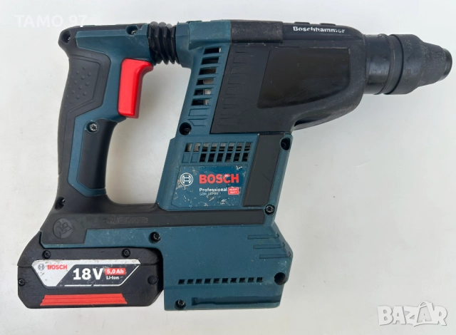 BOSCH GBH 18V-26 - Безчетков перфоратор 2x18V 5.0Ah 2.6J, снимка 3 - Перфоратори - 52356073