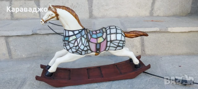 Настолна Лампа Тифани, снимка 5 - Настолни лампи - 50751910