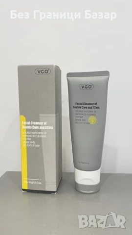 Нов Двоен Почистващ Гел VGO за Лице Черни Точки Грим Жени Кожа Красота, снимка 8 - Козметика за лице - 51136111