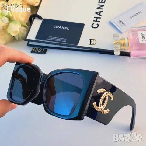 очила с калъф, кутия и ув защита chanel , снимка 2 - Слънчеви и диоптрични очила - 53098307