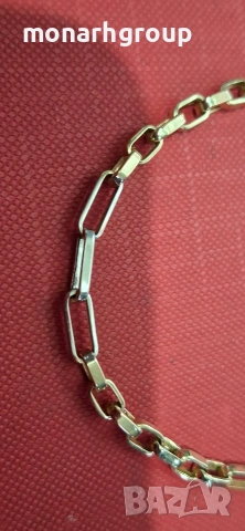 Златна гривна, снимка 4 - Гривни - 53792169