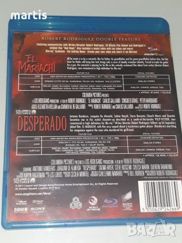Колекция Blu-Ray бг.суб El Mariachi/DESPERADO , снимка 3 - Blu-Ray филми - 34324283
