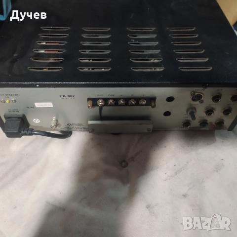 Усилвател Monacor, снимка 2 - Ресийвъри, усилватели, смесителни пултове - 52521617