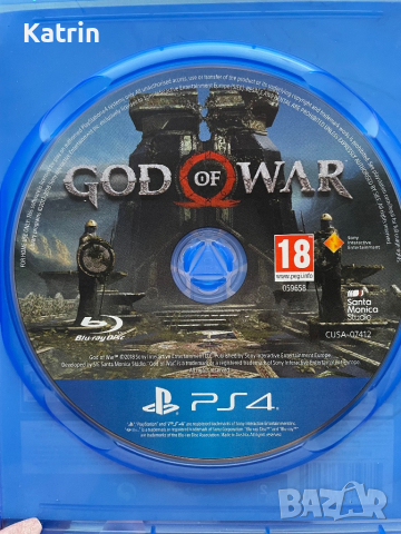 God of War (PS4), снимка 3 - Игри за PlayStation - 44732675