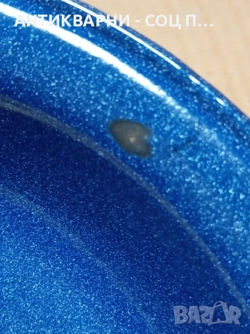 Соц Стар Чисто Нов Емайлиран Български Леген Легенче Купа. НОМЕР 725., снимка 5 - Антикварни и старинни предмети - 53528153