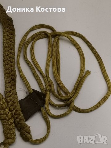 Офицерски акселбант , снимка 3 - Антикварни и старинни предмети - 41681232