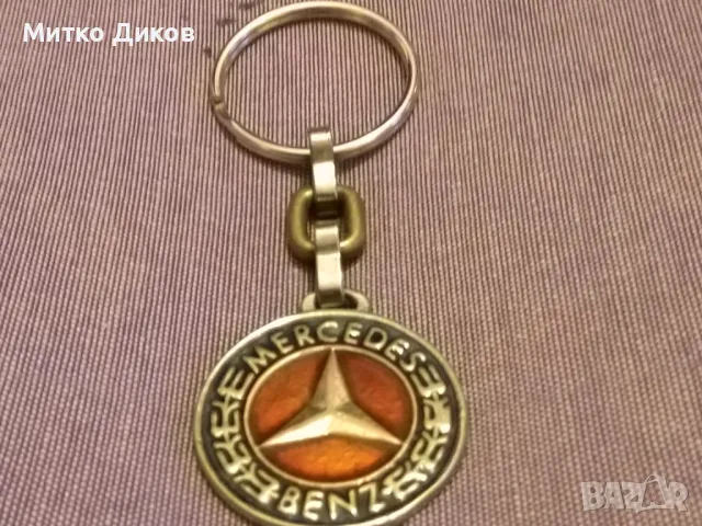 ключодържател метален Мерцедес винтидж, снимка 3 - Колекции - 49000060