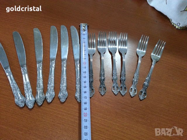 Немски прибори за десерт , снимка 2 - Антикварни и старинни предмети - 41085755