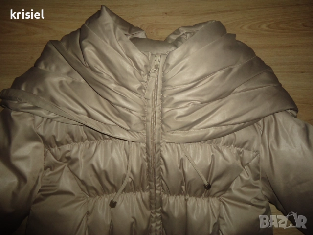 ЕСТЕСТВЕН ГЪШИ ПУХ--ЕЛЕГАНТНО ЯКЕ--М номер, снимка 3 - Якета - 52634818