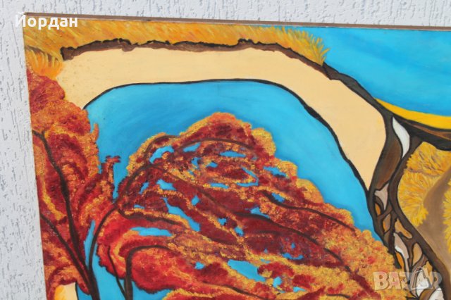 Картина Масло върху платно Антоанета Мелчикова, снимка 2 - Колекции - 33937658