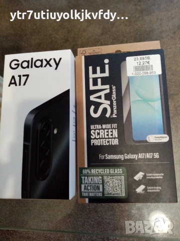 Samsung Galaxy A17-4G+нов протектор-140 Евро, снимка 2 - Samsung - 53314719