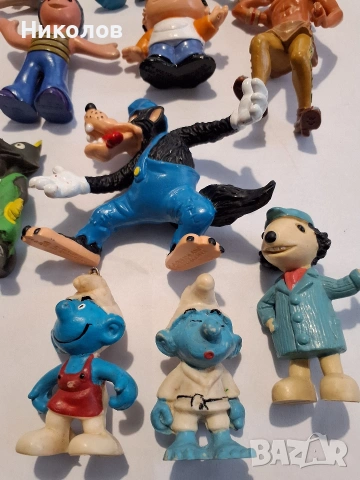 Гумени фигурки от различни марки много стари , снимка 4 - Фигурки - 53147457