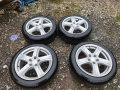 Лети джанти 17 5x112 Et 38 7,5 J + Чисто нови гуми, снимка 4