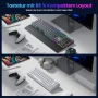 TECURS Механична геймърска клавиатура RGB, снимка 9