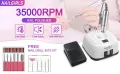 Професионална пила за маникюр- педикюр NAILGIRLS T17- 35000RPM, снимка 2
