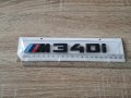 БМВ BMW М340i черна емблема лого, снимка 6