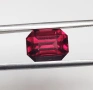 Рядък 3.51 каратов  кърваво червен транат от Африка,натурален, нетретиран! , снимка 3