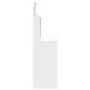 vidaXL Тоалетка с LED лампи, бяла, 96x40x142 см, снимка 4