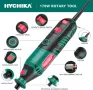 HYCHIKA 170W въртящ се инструмент,променлива скорост с гъвкав вал,173 бр. Аксесоари и 8000-35000 RPM, снимка 2