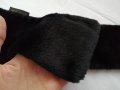 TCM дамски черен плюшен шал - подарък при покупка над 12 лв, снимка 10