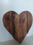 Декорация -дървено сърце, снимка 4