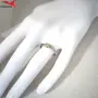 Пръстен с платинено покритие 221066, снимка 4