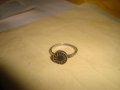 СТАР СРЕБЪРЕН МАЙСТОРСКИ с НИЕЛО ЕФЕКТ ЕМАЙЛИРАН ПРЪСТЕН СРЕБРО 925 БИЖУ МАЙСТОРСКА ИЗРАБОТКА 25356, снимка 8