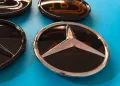 Mercedes емблема, Brabus, решетка, лого брабус мерцедес бадж, снимка 2