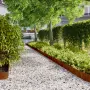 vidaXL Градински кантове 10 бр 15x103 см гъвкави кортенова стомана, снимка 2