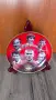 Колекционерска порцеланова чиния Manchester United – "100 Glorious Years" (Danbury Mint), снимка 1