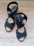 Дамски черни сандали, снимка 1 - Сандали - 40047260