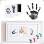 Комплект за правене на отпечатъци на бебешки крачета или ръчички. , снимка 1 - Други - 44400438