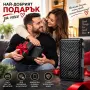 Мъжки портфейл за карти с RFID защита, автоматично изваждане и магнитно затваряне, снимка 2