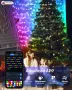 Интелигентни приказни светлини, 6 метра 200LED RGB приложение/дистанционно с 26 режима, снимка 3